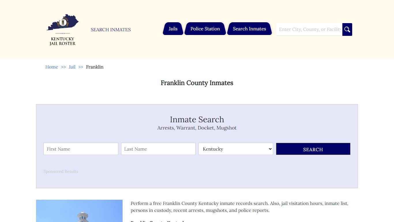 Franklin County Inmates | Jail Roster Search